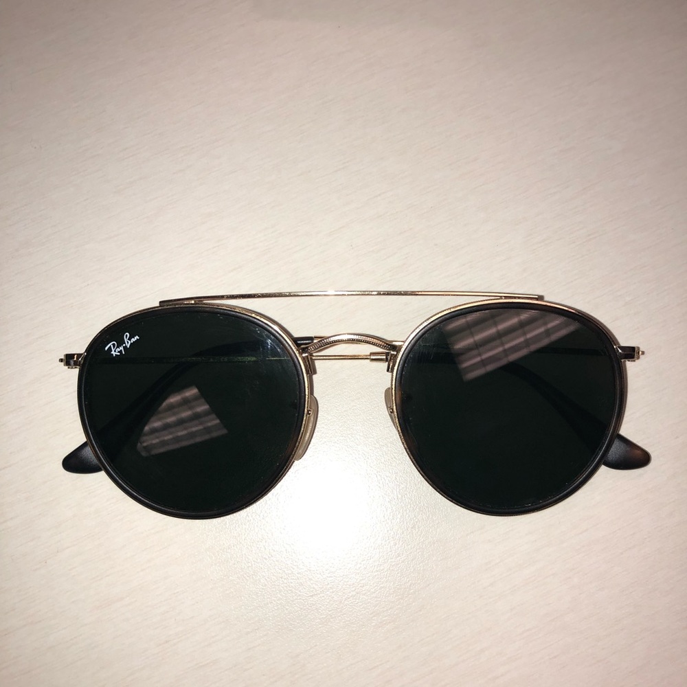 Round double ridge Ray Bans